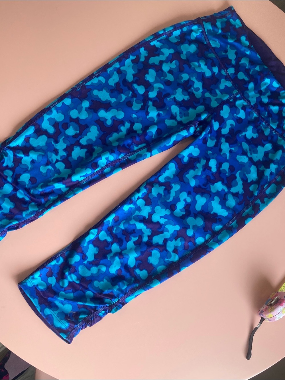 Colorful Capri Leggings with Ruched Sides